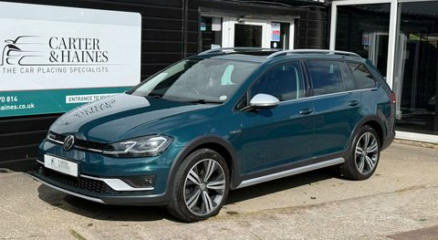 Volkswagen Golf Alltrack 2.0 Tdi Alltrack Green #2