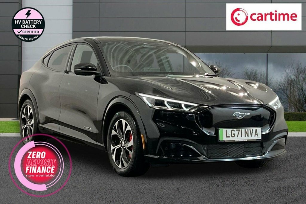 Ford Mustang Mach-E Suv Black