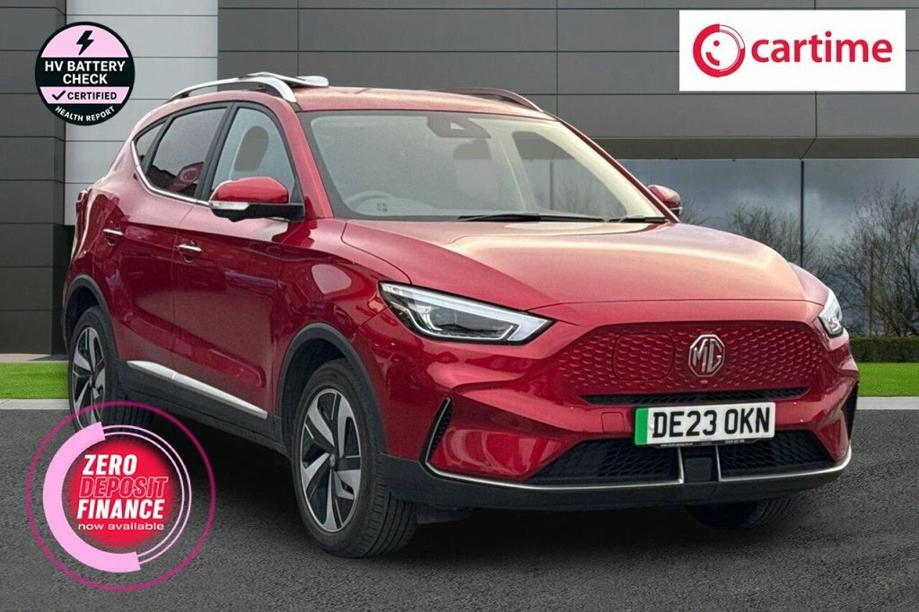 MG ZS Suv Red