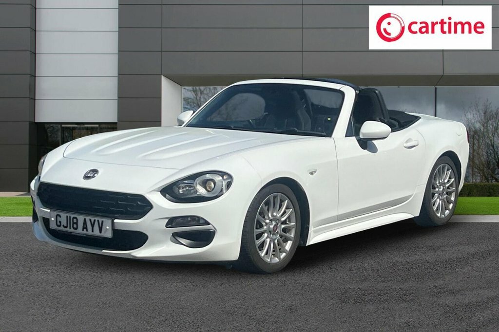 Fiat 124 Spider 1.4L Classica GJ18AYV White #6