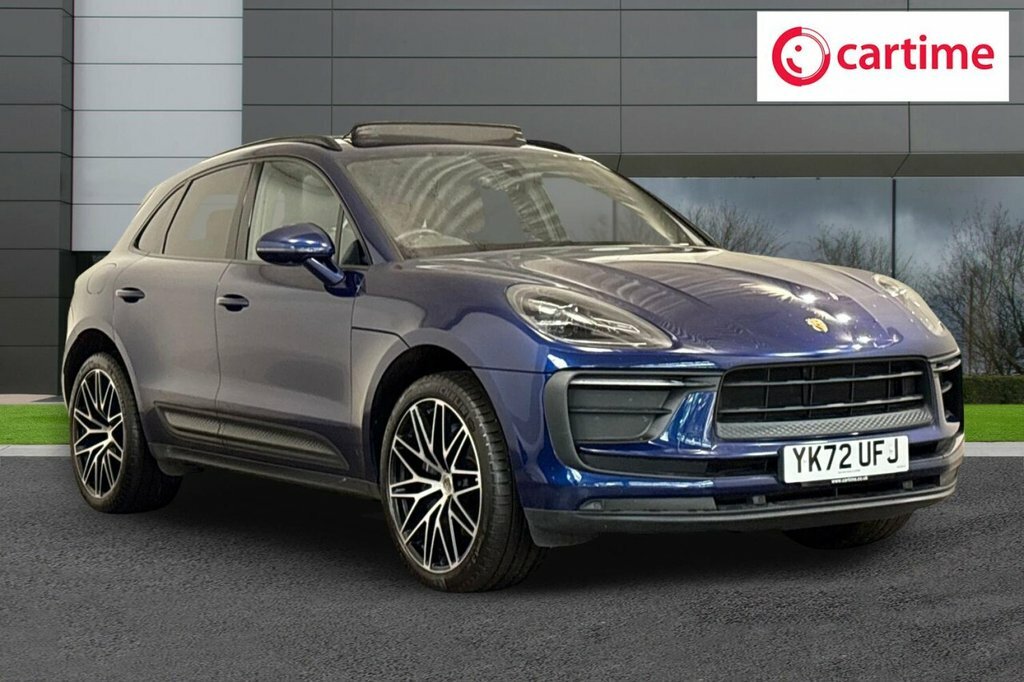 Porsche Macan Suv Blue