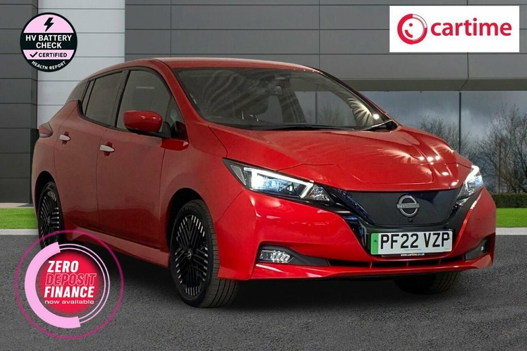 Nissan Leaf Hatchback Red