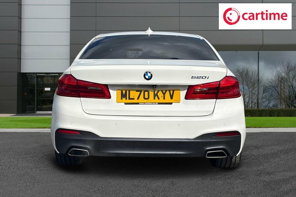 BMW 5 Series 2L M Sport ML70KYV White #5