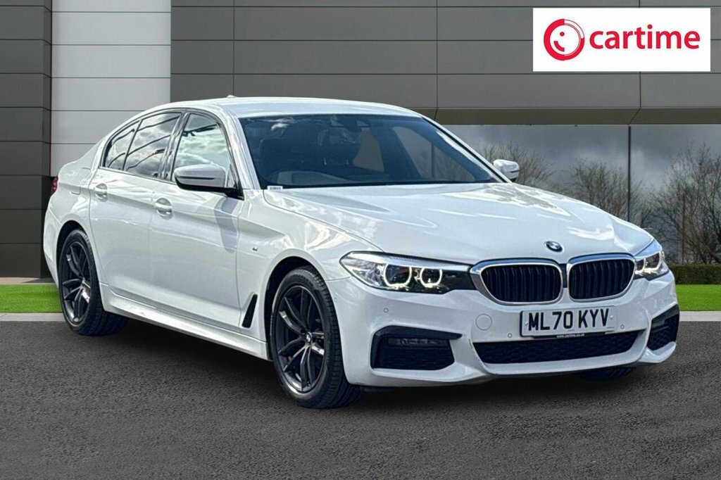 BMW 5 Series 2L M Sport White
