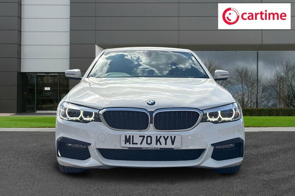 BMW 5 Series 2L M Sport ML70KYV White #4