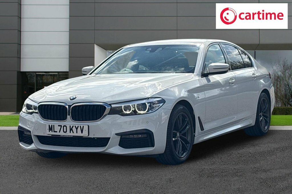 BMW 5 Series 2L M Sport ML70KYV White #6
