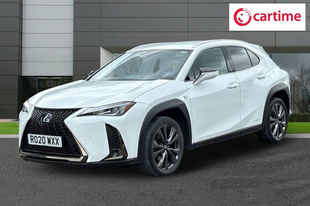 Lexus UX 2L F Sport White #6