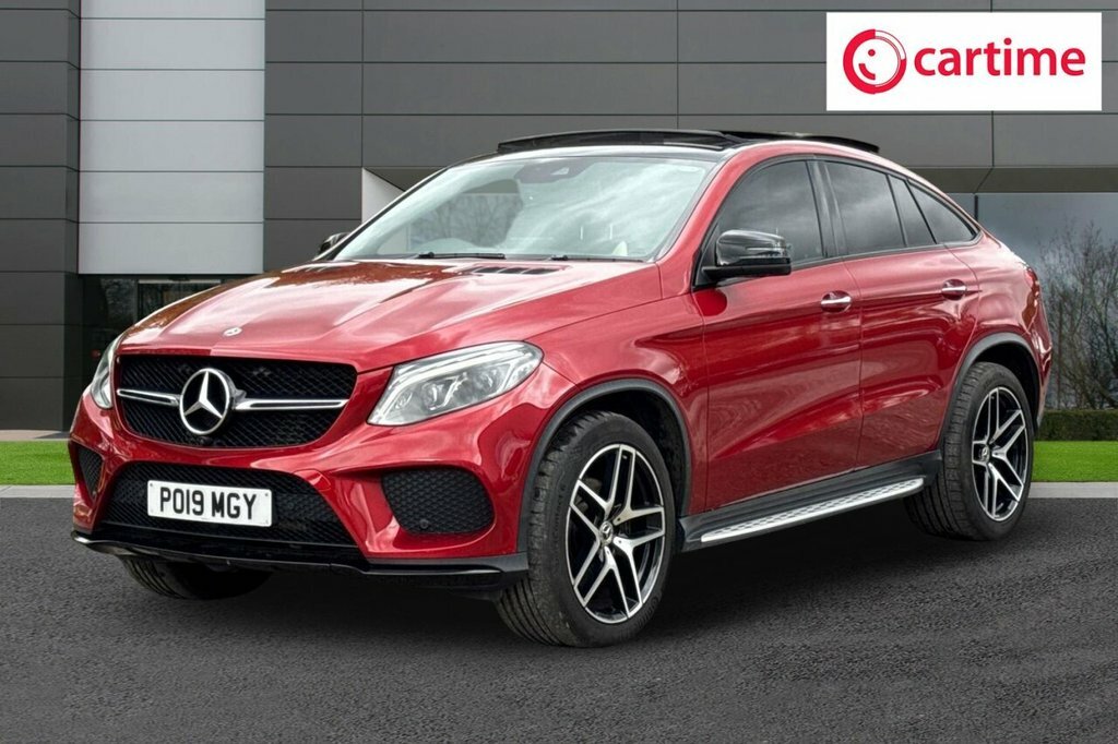 Mercedes-Benz GLE Coupe 3L Amg Night Edition Red #6