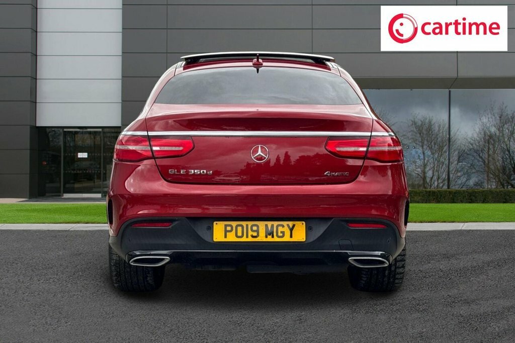 Mercedes-Benz GLE Coupe 3L Amg Night Edition Red #5
