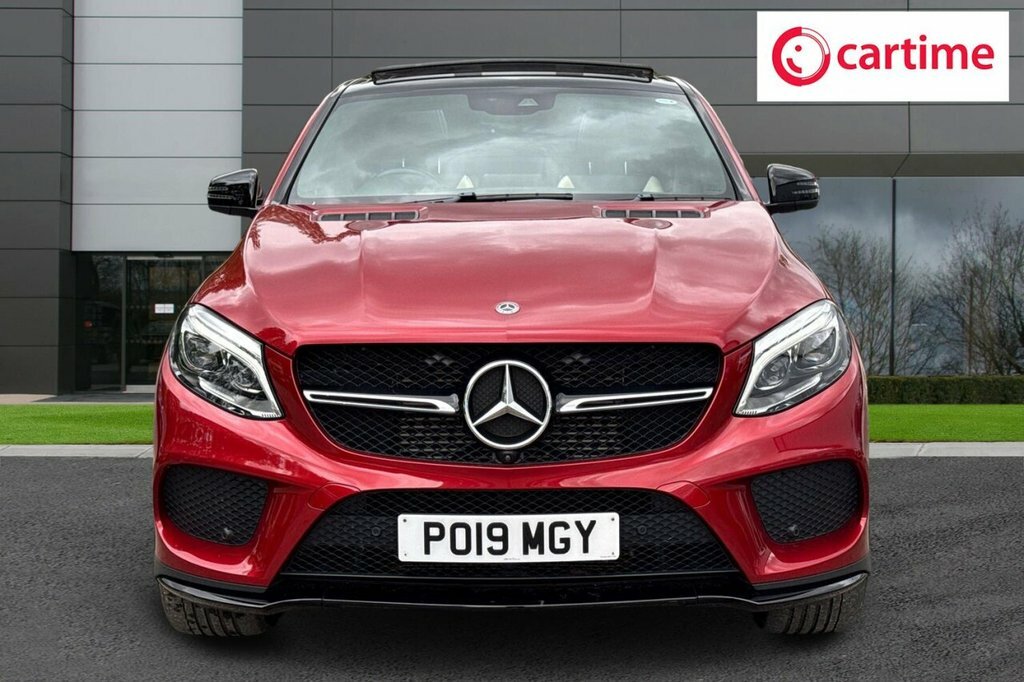 Mercedes-Benz GLE Coupe 3L Amg Night Edition Red #4