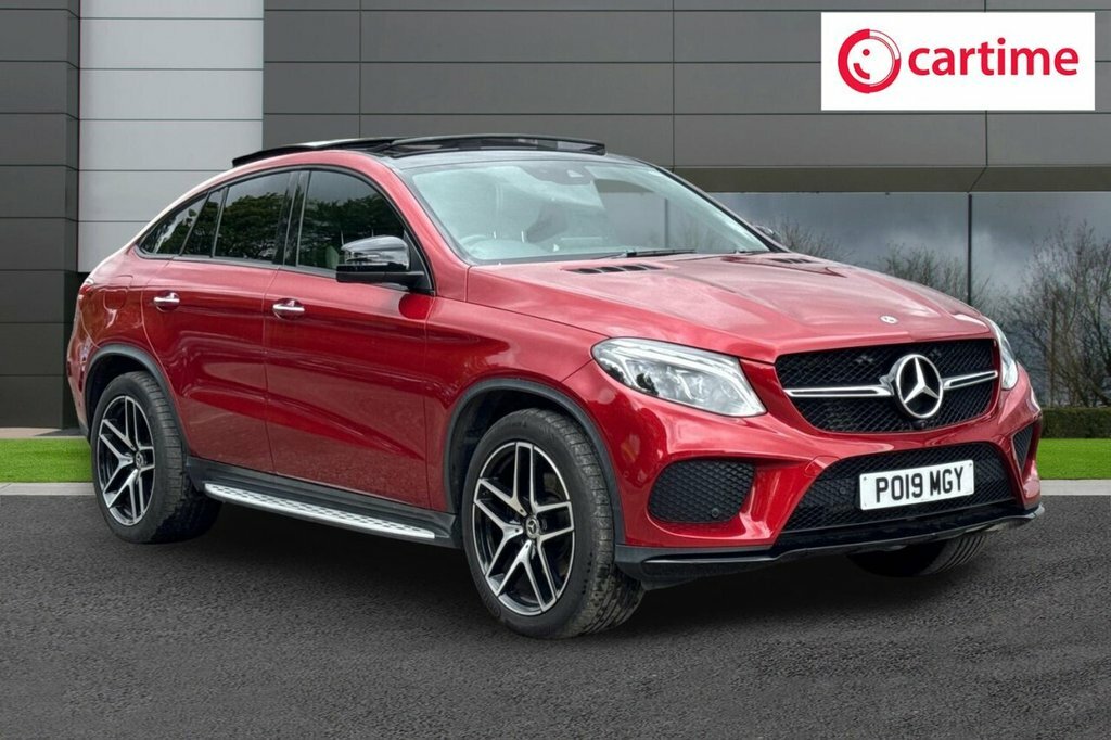 Mercedes-Benz GLE Coupe 3L Amg Night Edition Red