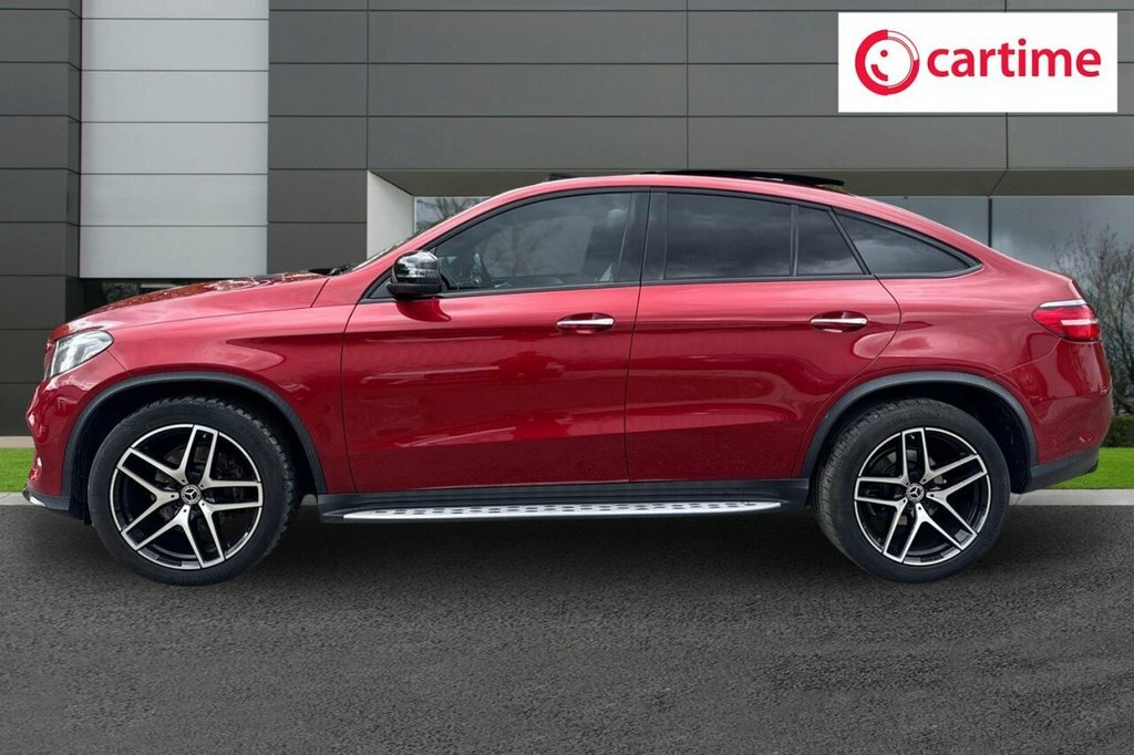 Mercedes-Benz GLE Coupe 3L Amg Night Edition Red #3