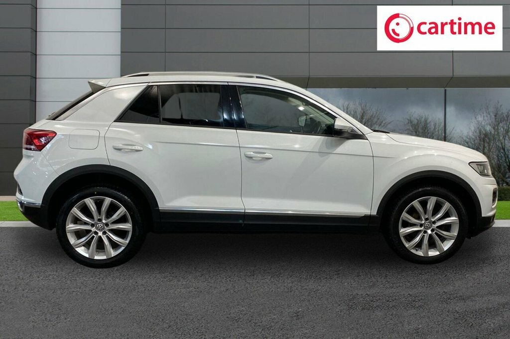 Volkswagen T-Roc 1L Sel BF19XLO White #2