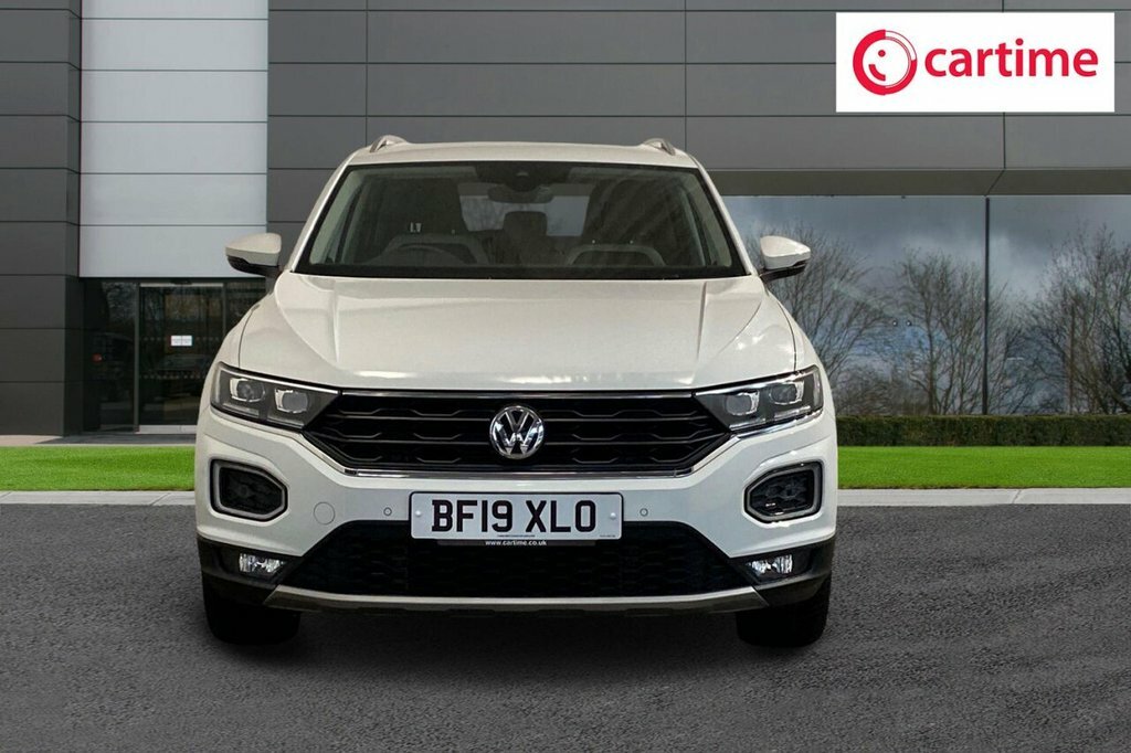 Volkswagen T-Roc 1L Sel BF19XLO White #4