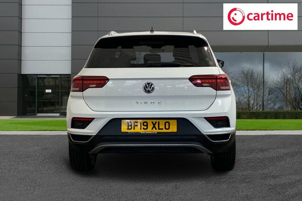 Volkswagen T-Roc 1L Sel BF19XLO White #5