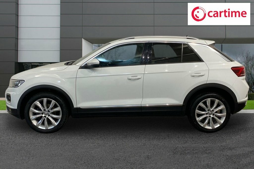 Volkswagen T-Roc 1L Sel BF19XLO White #3