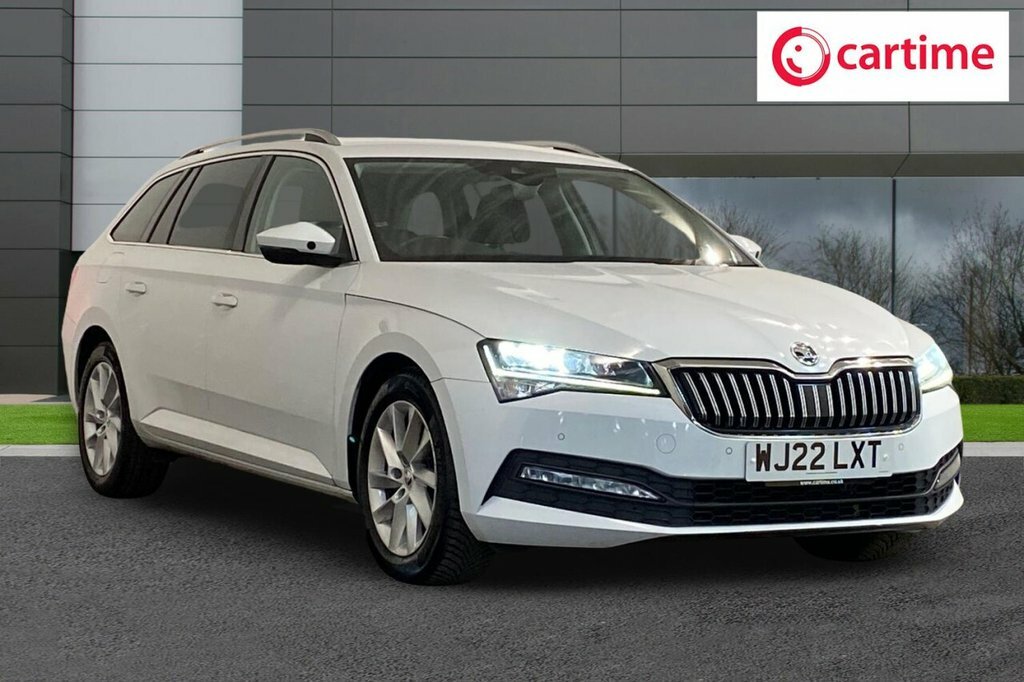 Skoda Superb 2L Se Technology White