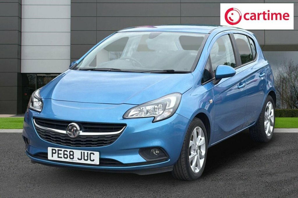 Vauxhall Corsa 1L Energy PE68JUC Blue #6