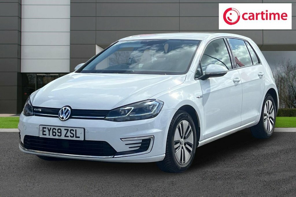 Volkswagen e-Golf E-golf EY69ZSL White #6