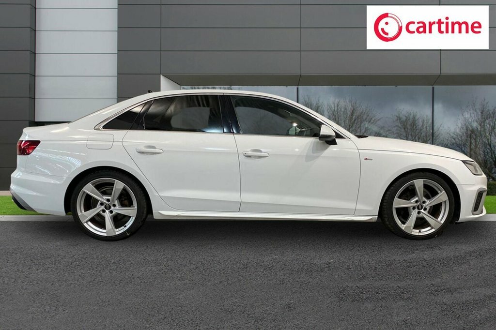Audi A4 2L S Line White #2