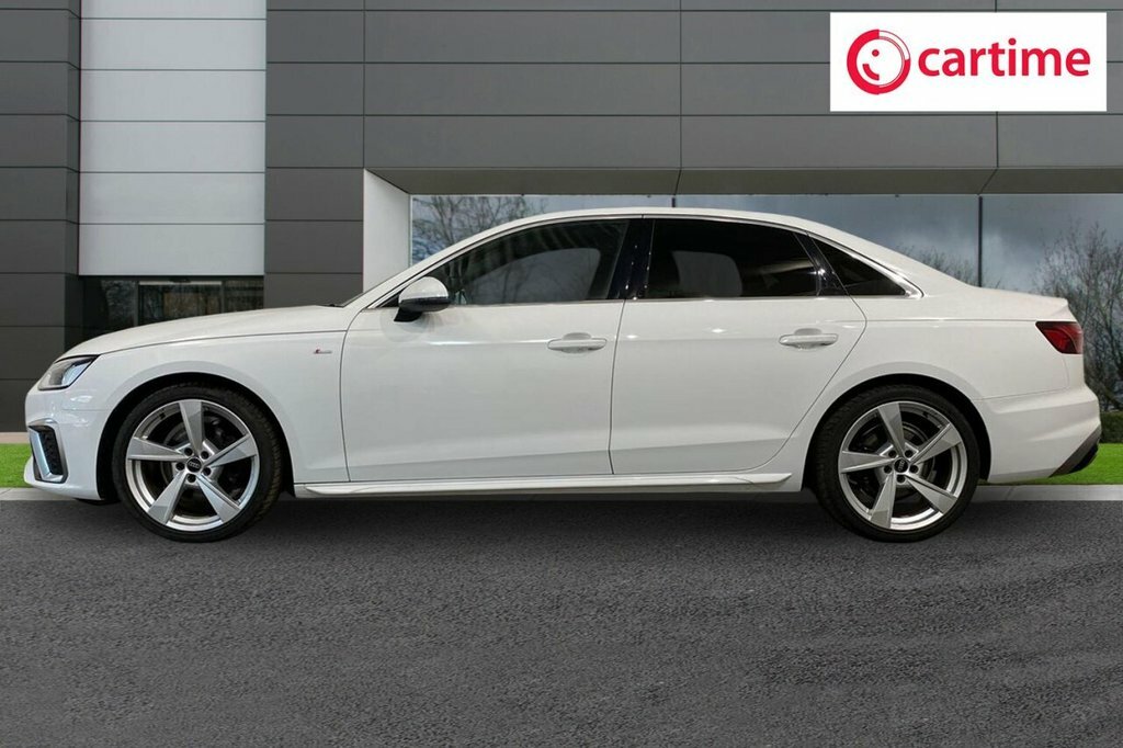 Audi A4 2L S Line White #3