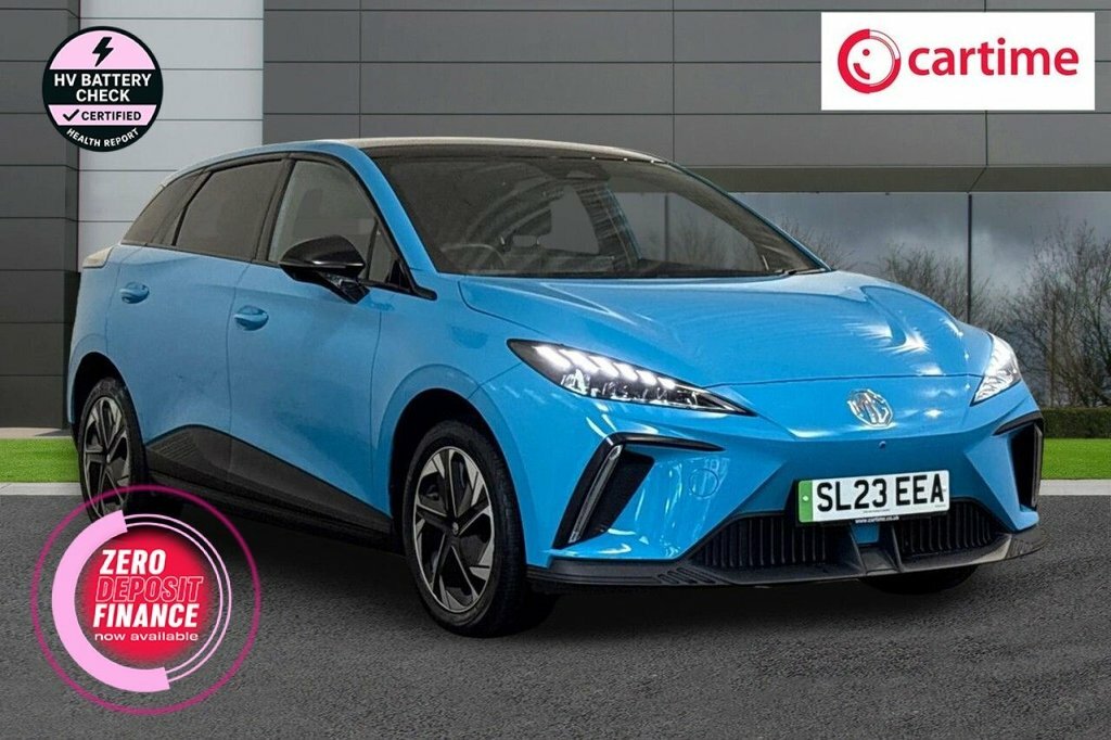 MG MG4 Hatchback Blue