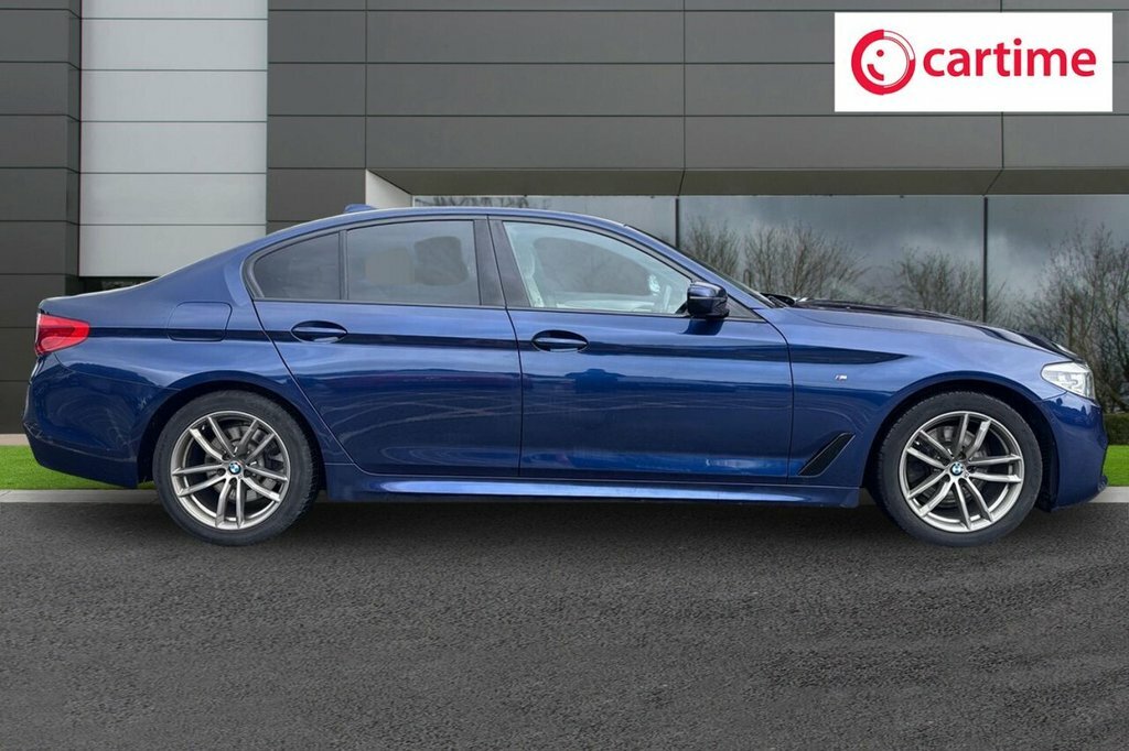 BMW 5 Series 2L M Sport YD69GMK Blue #2