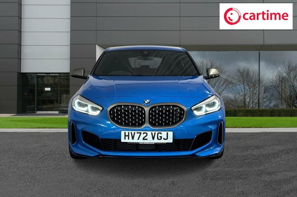 BMW 1 Series Hatchback HV72VGJ Blue #4