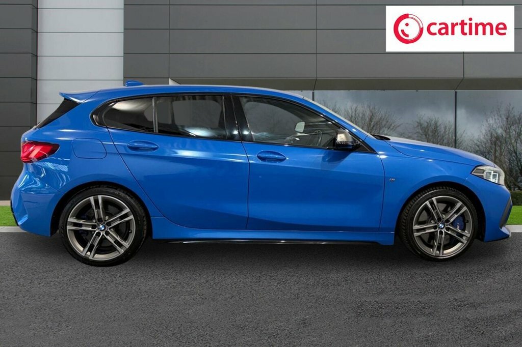 BMW 1 Series Hatchback HV72VGJ Blue #2
