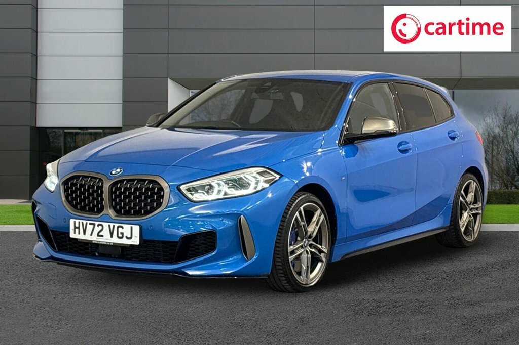 BMW 1 Series Hatchback HV72VGJ Blue #6
