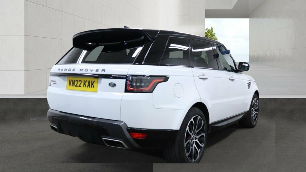 Land Rover Range Rover Sport 2L Hse Silver KN22KAK White #4