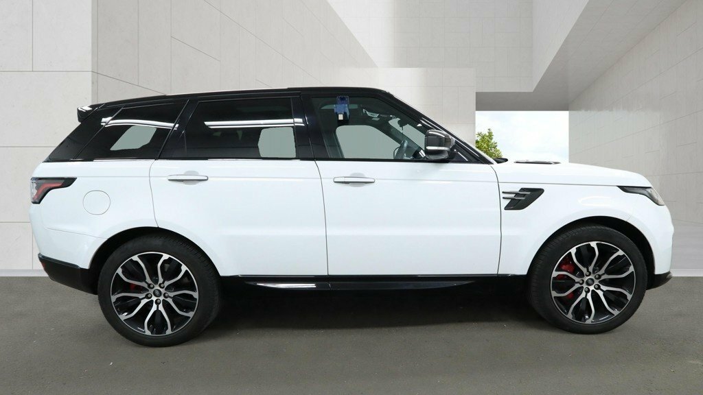 Land Rover Range Rover Sport 2L Hse Silver KN22KAK White #5