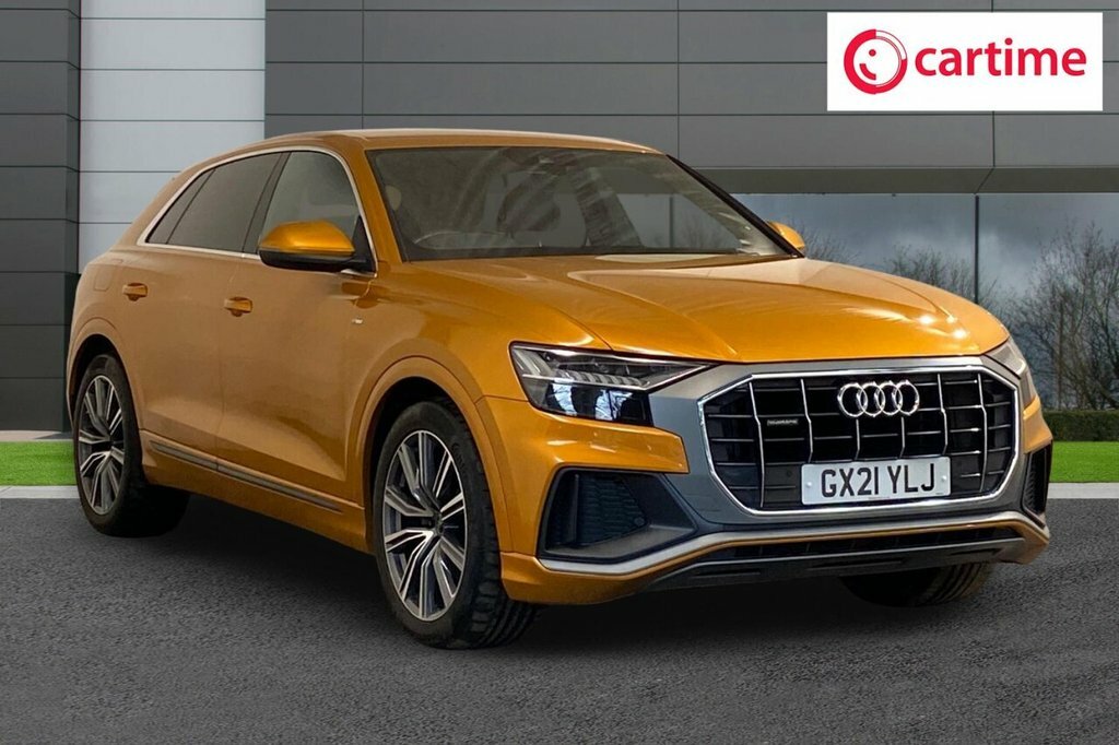 Audi Q8 3L S Line Orange