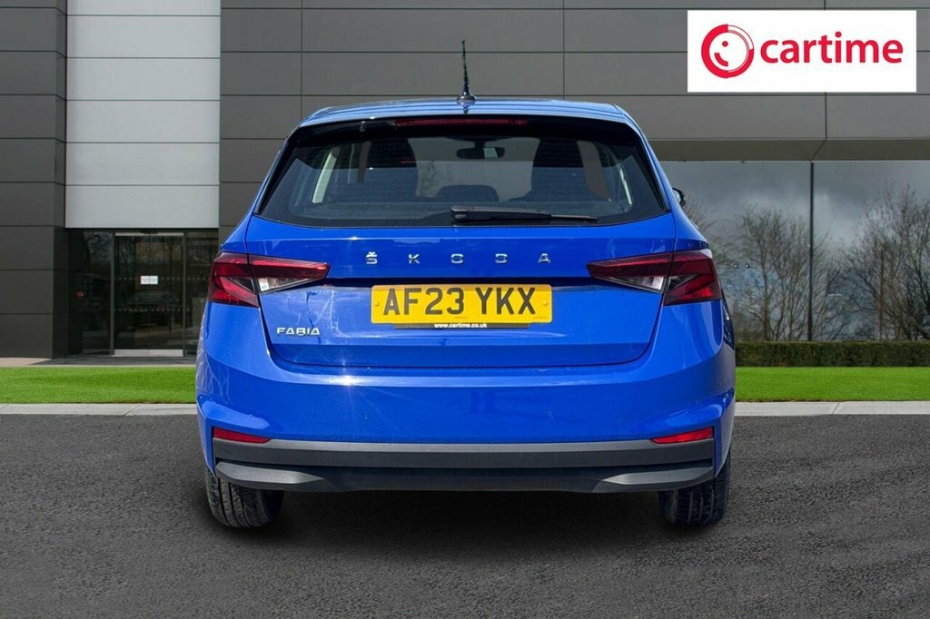 Skoda Fabia 1L Se Comfort AF23YKX Blue #5