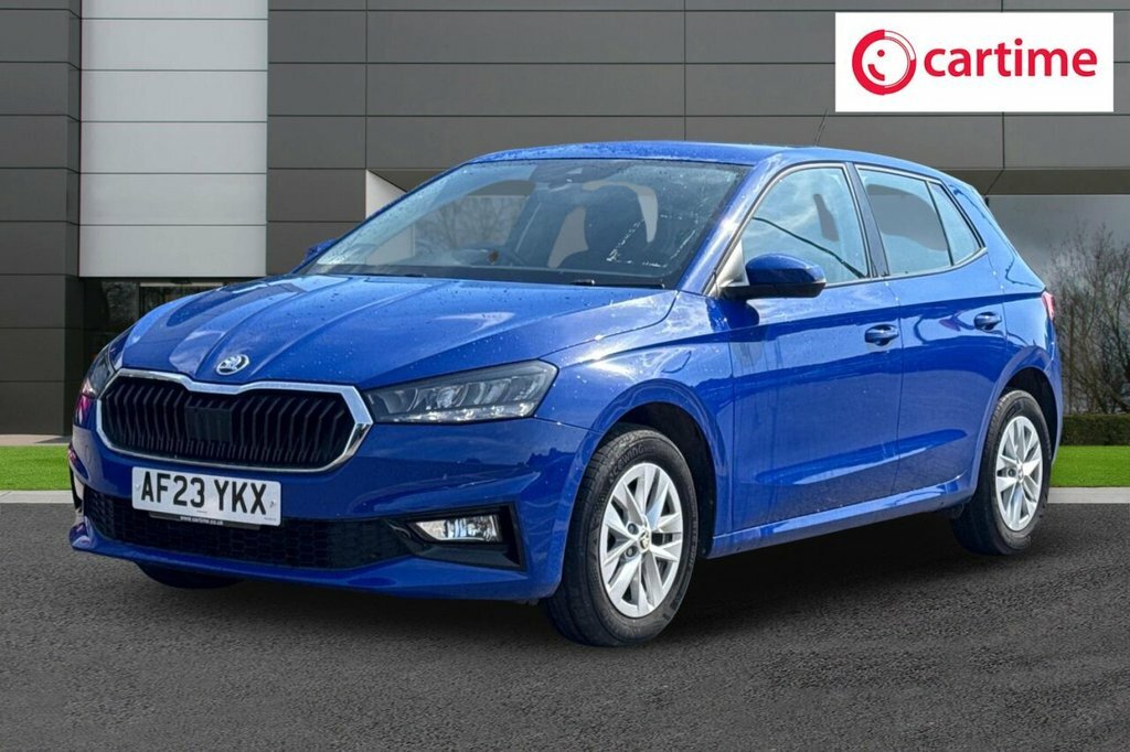 Skoda Fabia 1L Se Comfort AF23YKX Blue #6