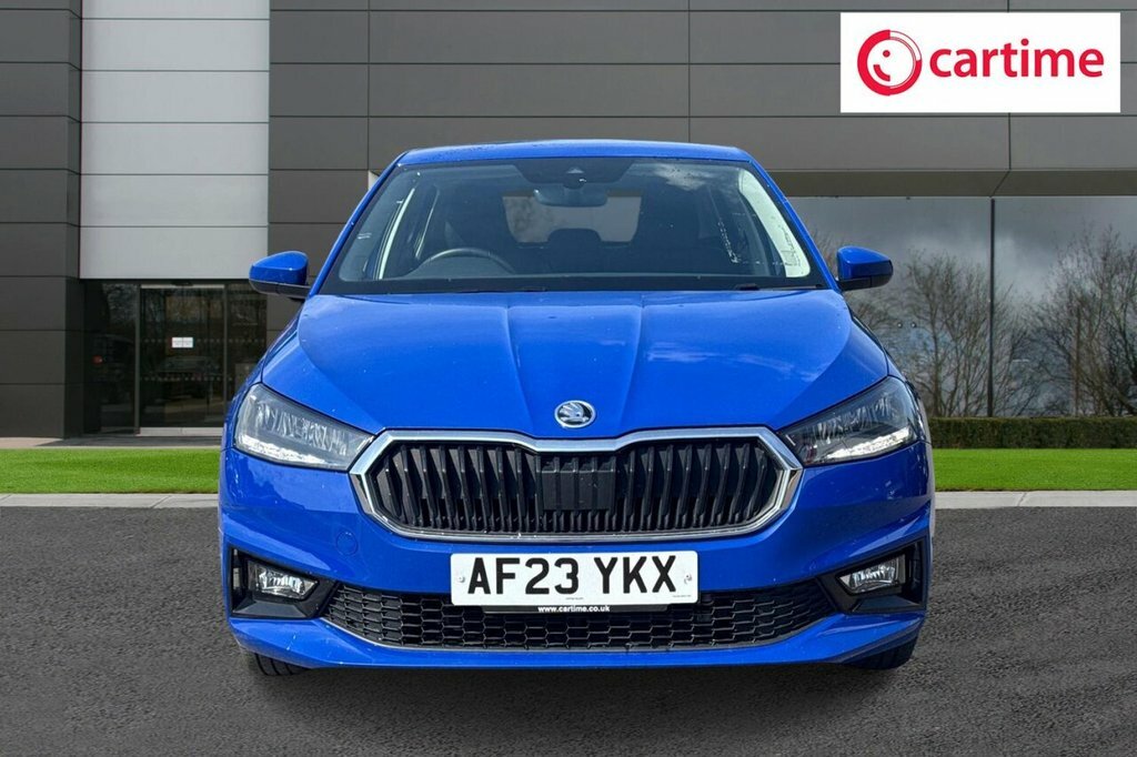 Skoda Fabia 1L Se Comfort AF23YKX Blue #4
