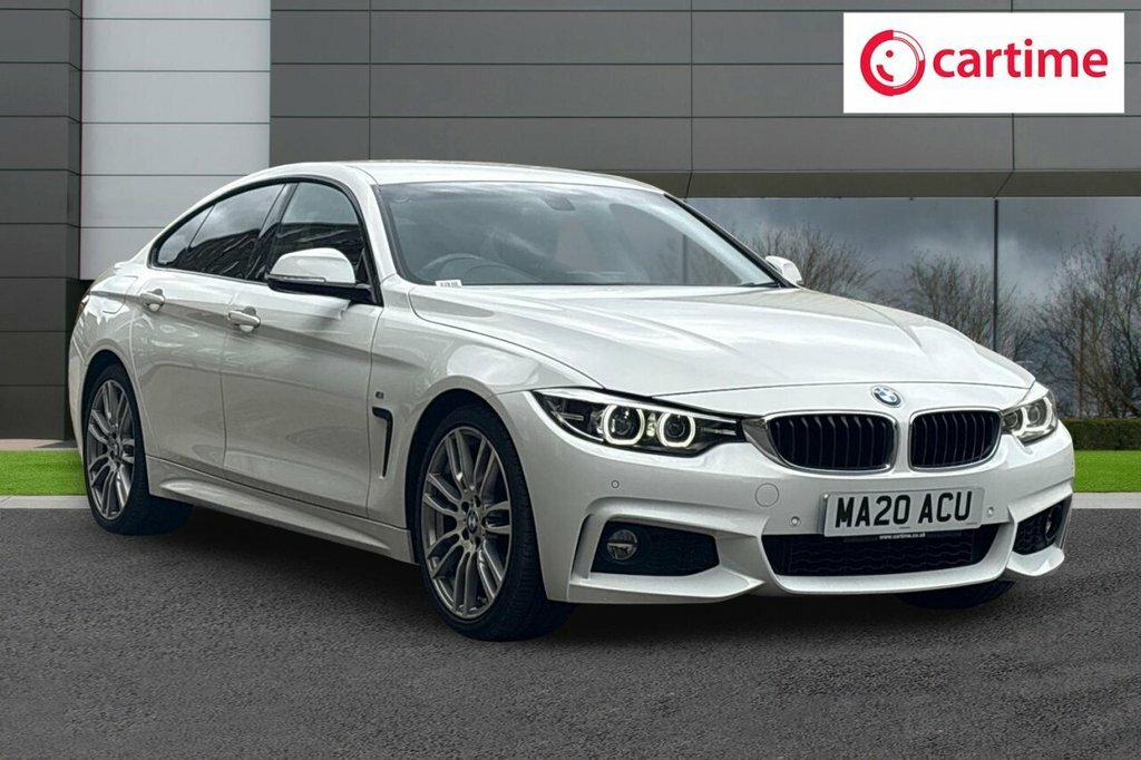 BMW 4 Series Gran Coupe 2L M Sport White
