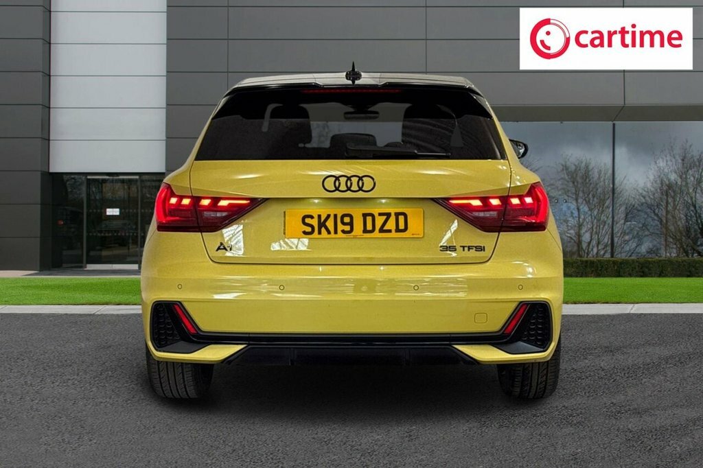 Audi A1 1.5L S Line Contrast Edition SK19DZD Yellow #5