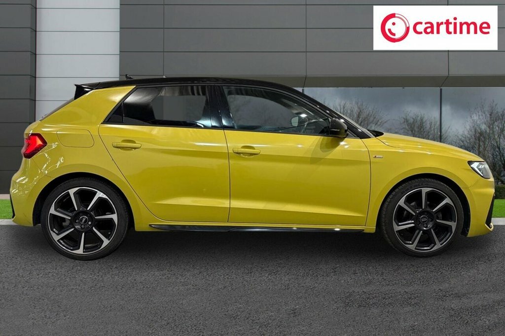 Audi A1 1.5L S Line Contrast Edition SK19DZD Yellow #2