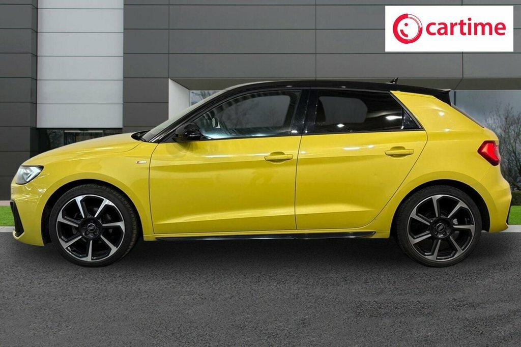 Audi A1 1.5L S Line Contrast Edition SK19DZD Yellow #3