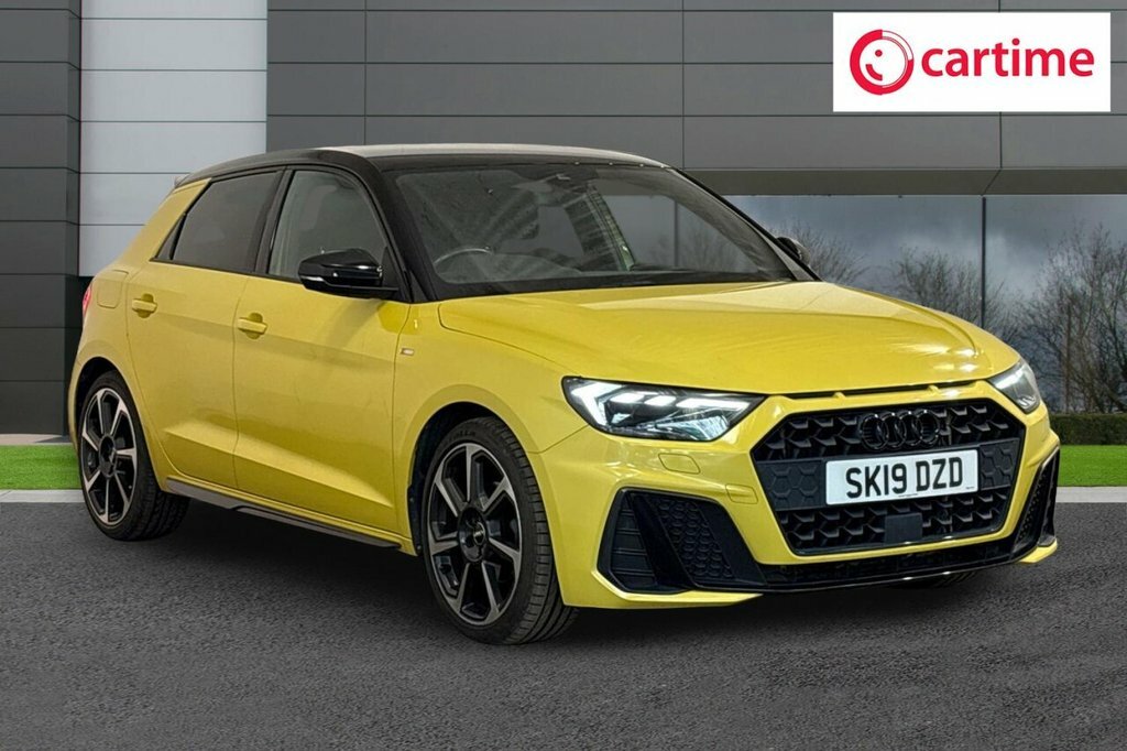 Audi A1 1.5L S Line Contrast Edition Yellow