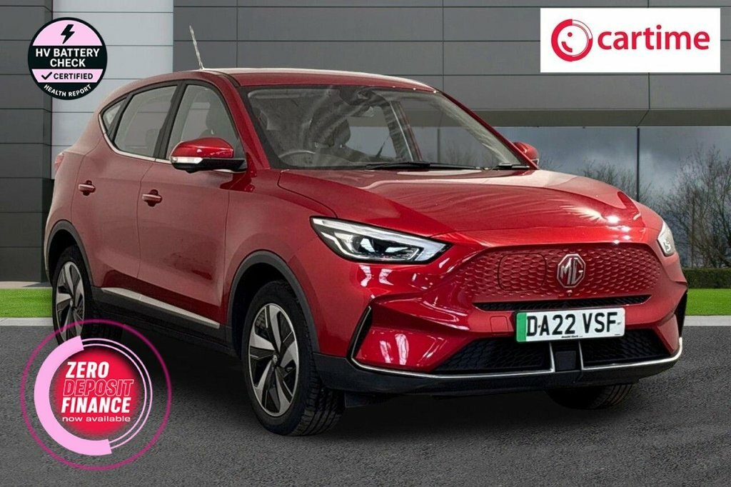 MG ZS Suv Red