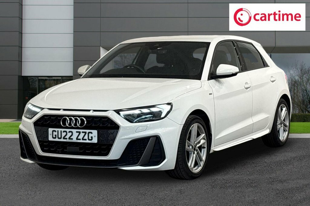 Audi A1 1L S Line GU22ZZG White #6