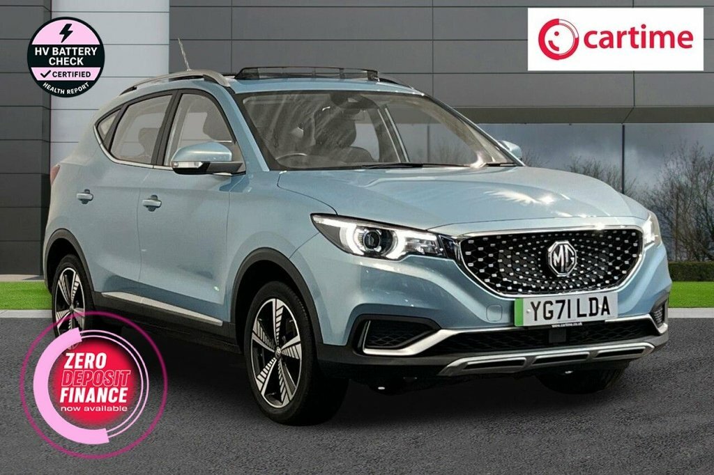 MG ZS Suv Blue