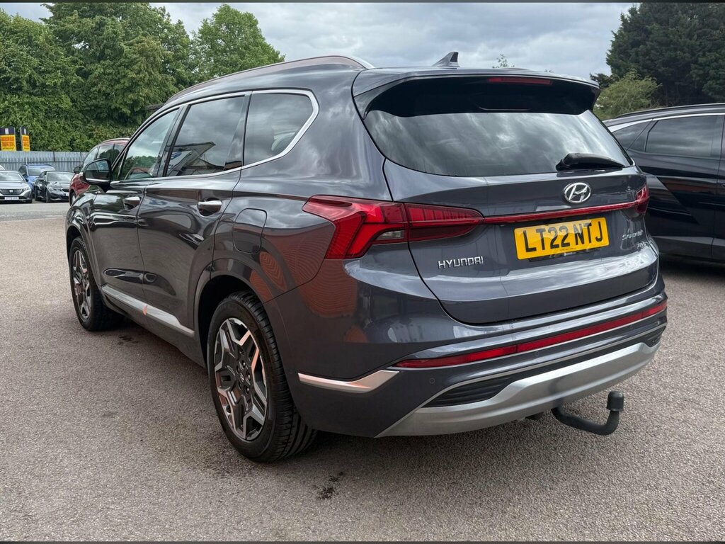 Hyundai Santa Fe 1.6 T-gdi 13.8Kwh Ultimate 4Wd Euro 6 Ss 5 LT22NTJ Blue #4