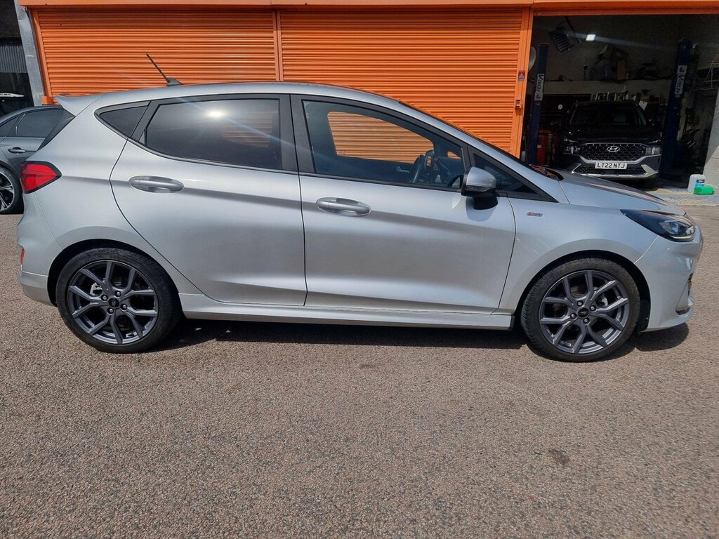 Ford Fiesta 1.0T Ecoboost Mhev St-line Dct Euro 6 Ss YR72SZO Silver #2