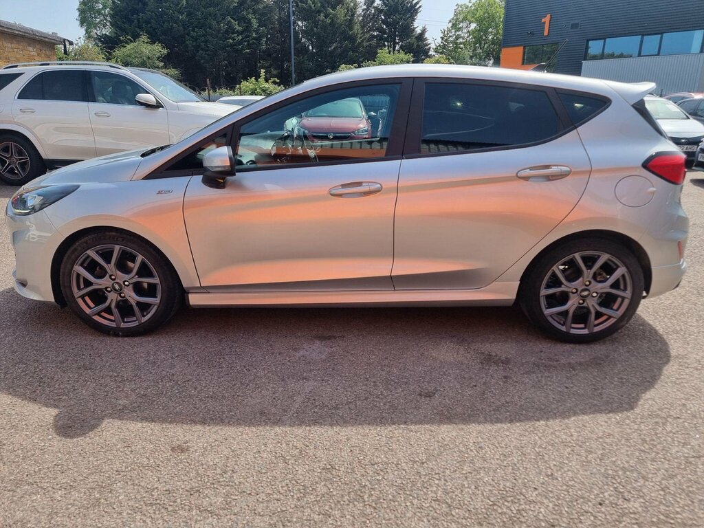 Ford Fiesta 1.0T Ecoboost Mhev St-line Dct Euro 6 Ss YR72SZO Silver #6