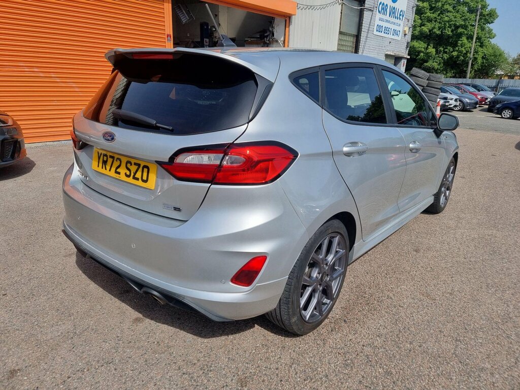 Ford Fiesta 1.0T Ecoboost Mhev St-line Dct Euro 6 Ss YR72SZO Silver #3