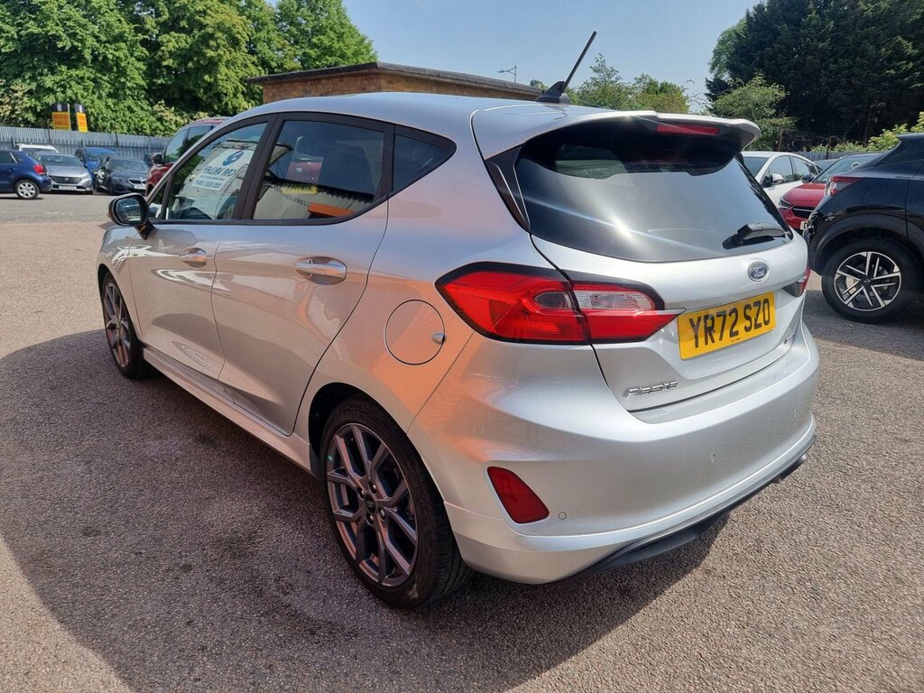 Ford Fiesta 1.0T Ecoboost Mhev St-line Dct Euro 6 Ss YR72SZO Silver #5