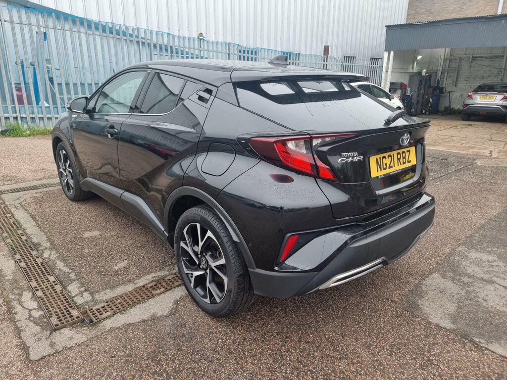 Toyota C-Hr 2.0 Vvt-h Design Cvt Euro 6 Ss NG21RBZ Black #6